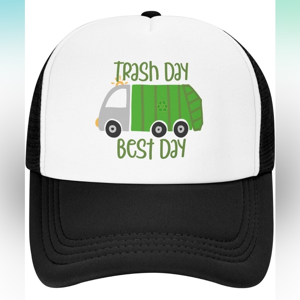 Kids Trash Day Best Day Cap -
